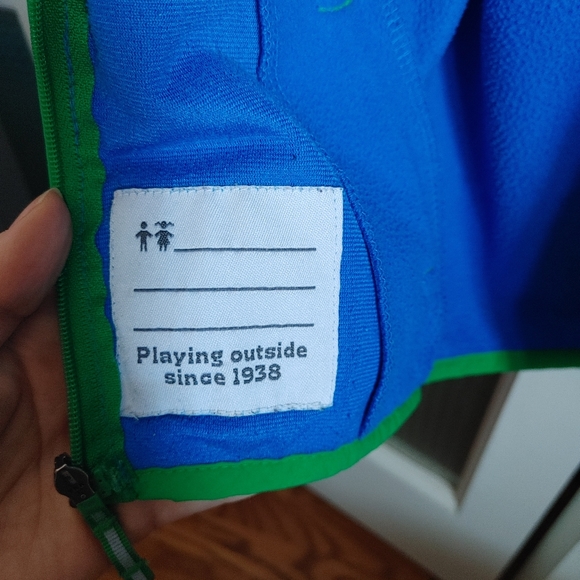 3/$25- Blue Fleece Columbia Zip Up Sweater - Picture 4 of 5